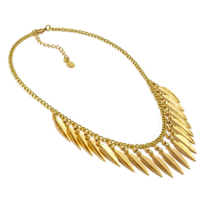 dd01041COLLANA PENDENTI FOGLIE