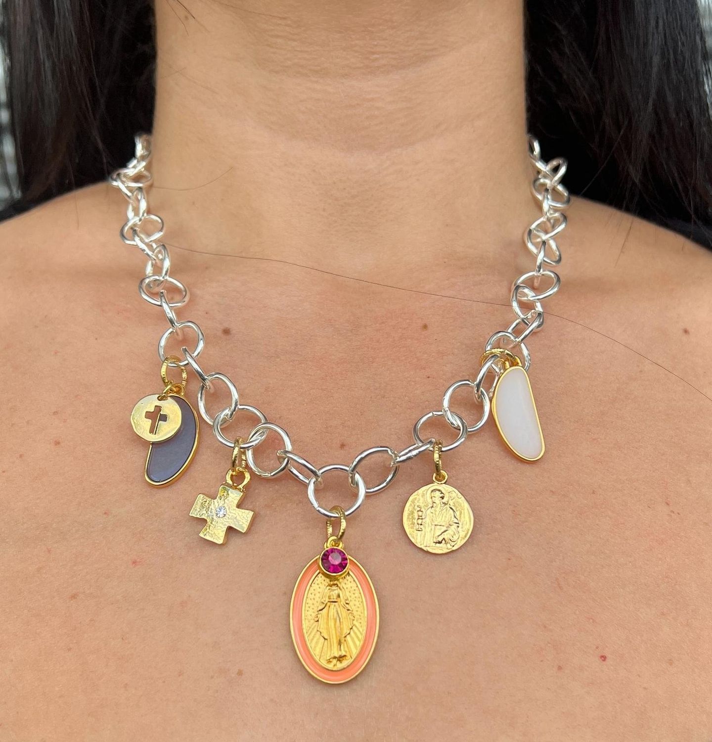 Multi Charm Silver 4 soles