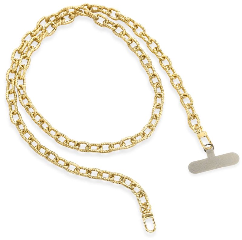 Long Twisted Paperclip Phone Chain