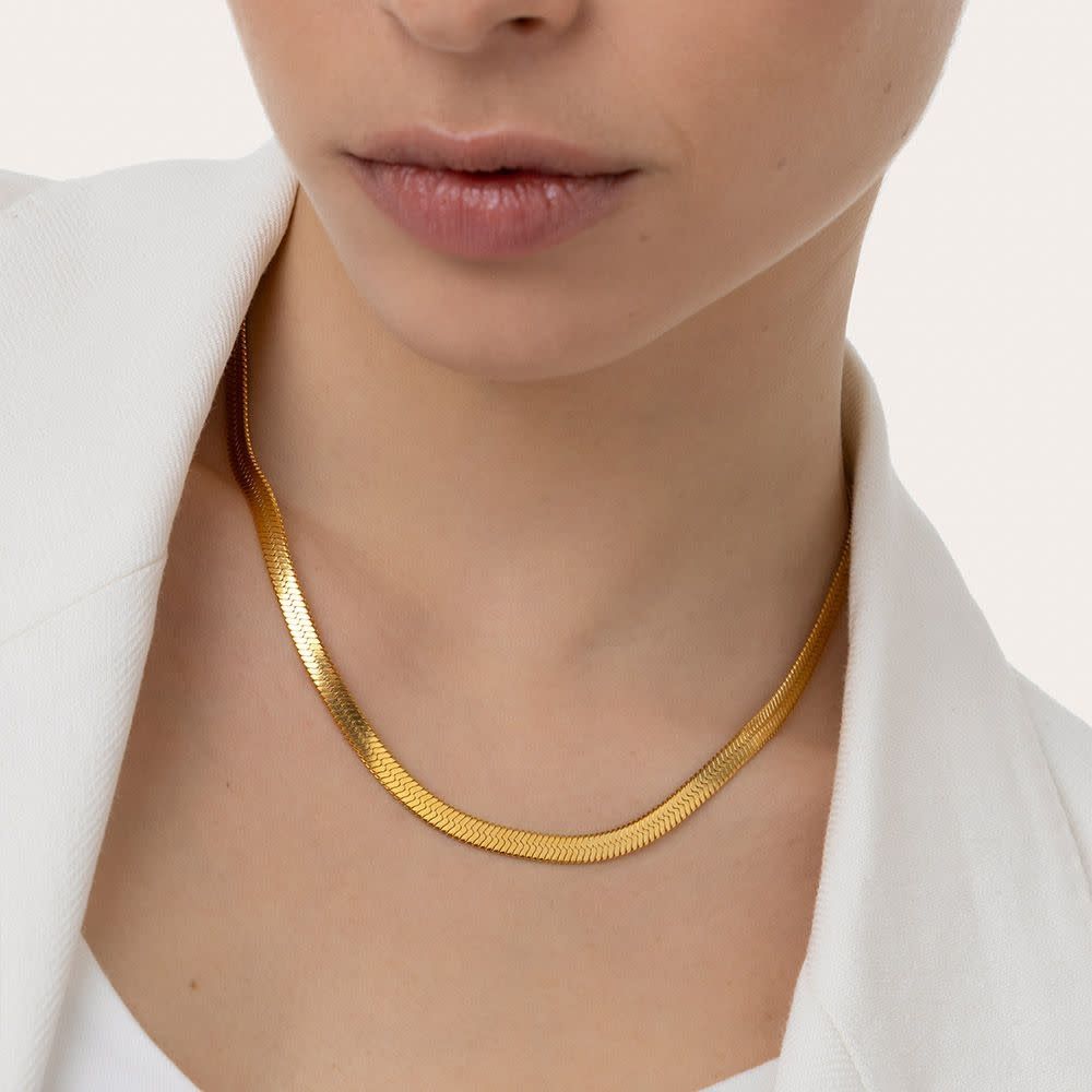 THIN SNAKE NECKLACEGST1004