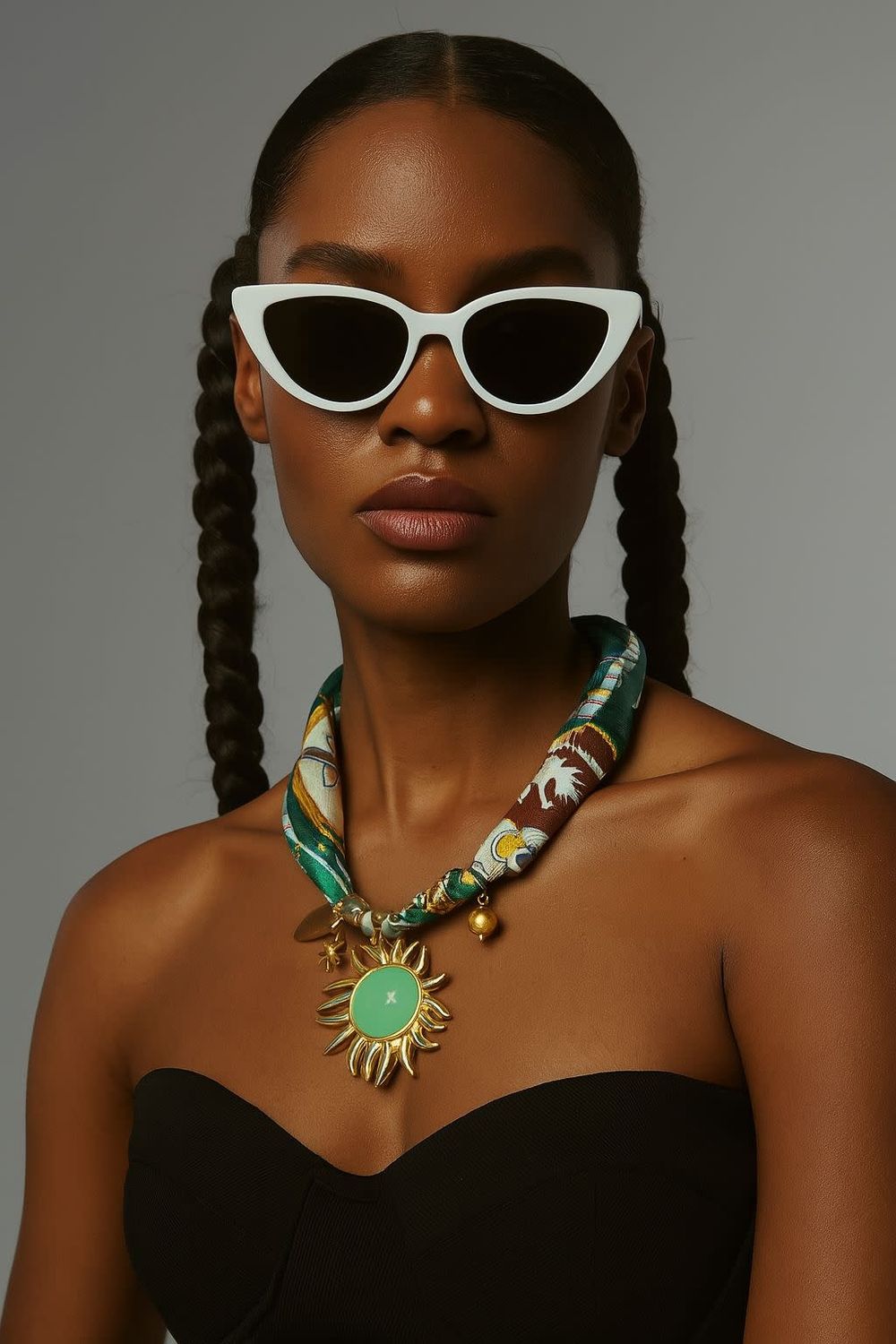 Silk  Necklace by 4 soles