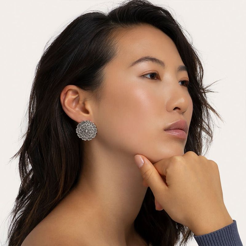 mi3127ORECCHINI FIORE ROMANTICO