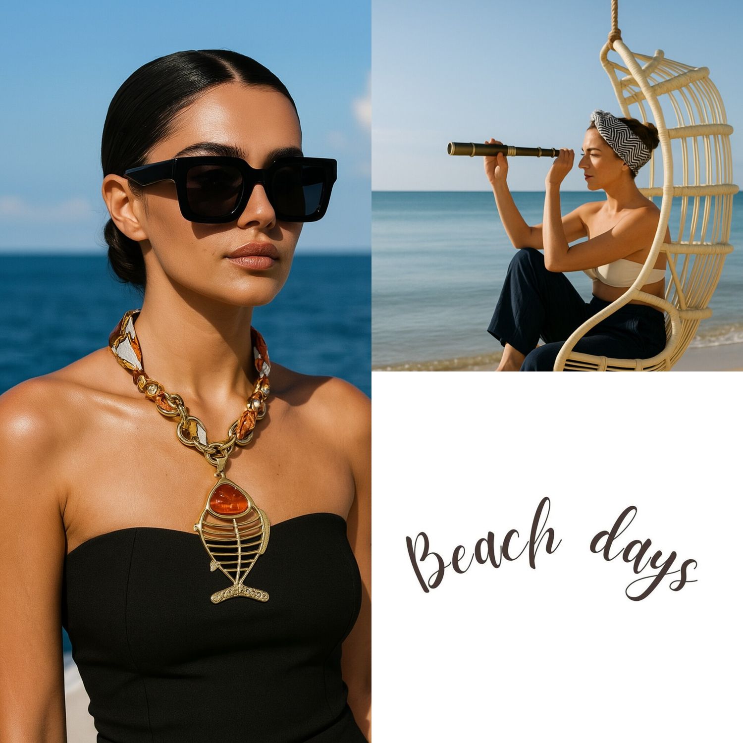 Poisson Silk Necklace