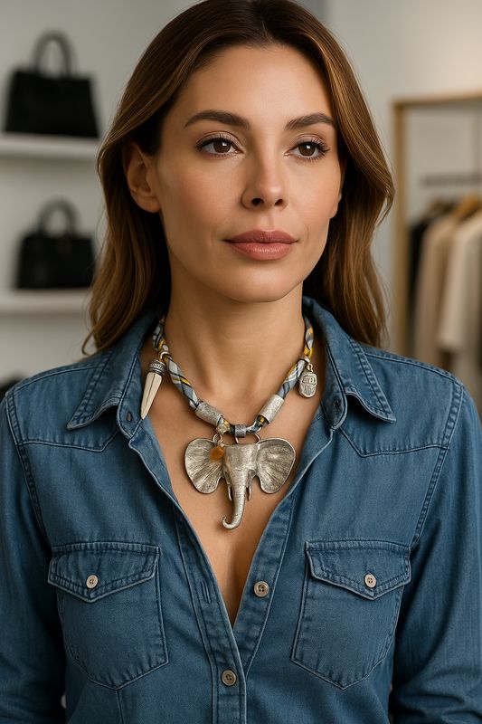 Big Elephant Necklace