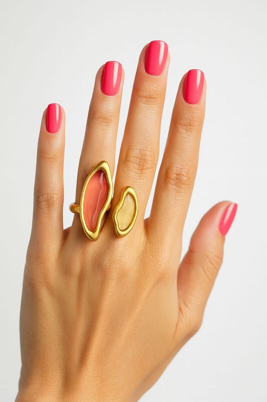 2 Tone Gold ring