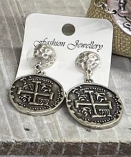 Coins earrings