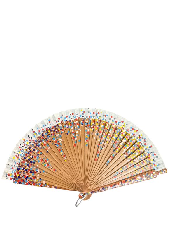 Peral hand fan