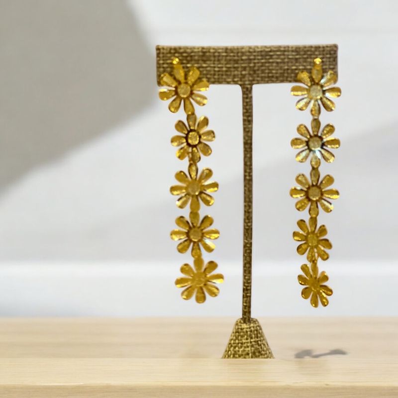 Multi flowers  earrings