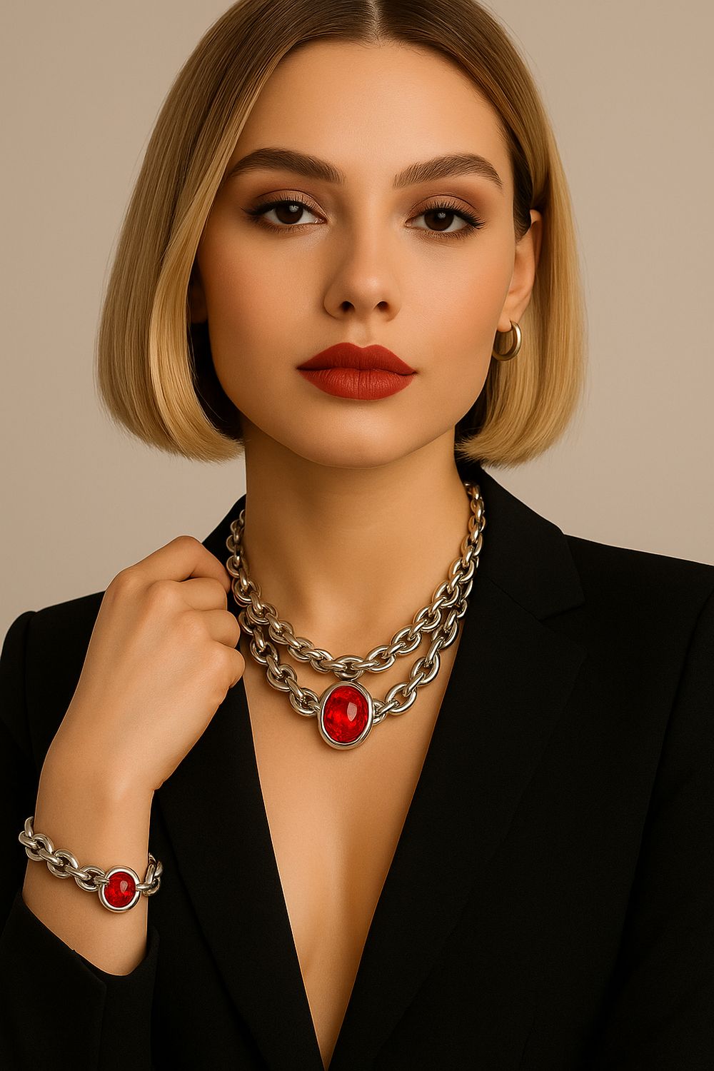 Virazón Set – Silver Plated Set