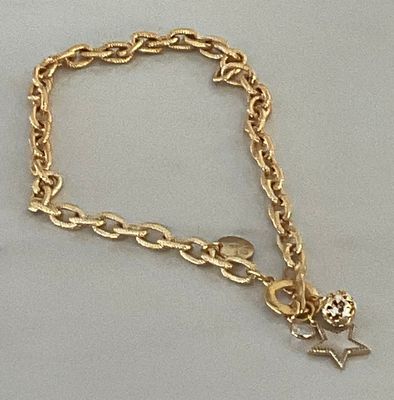 Pearl Star and ball 4 Soles necklace