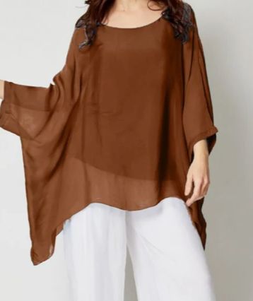 Terra silk Tunic