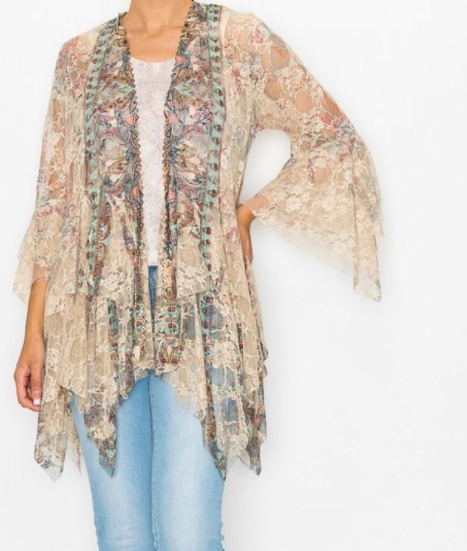 ALL LACE CARDIGAN