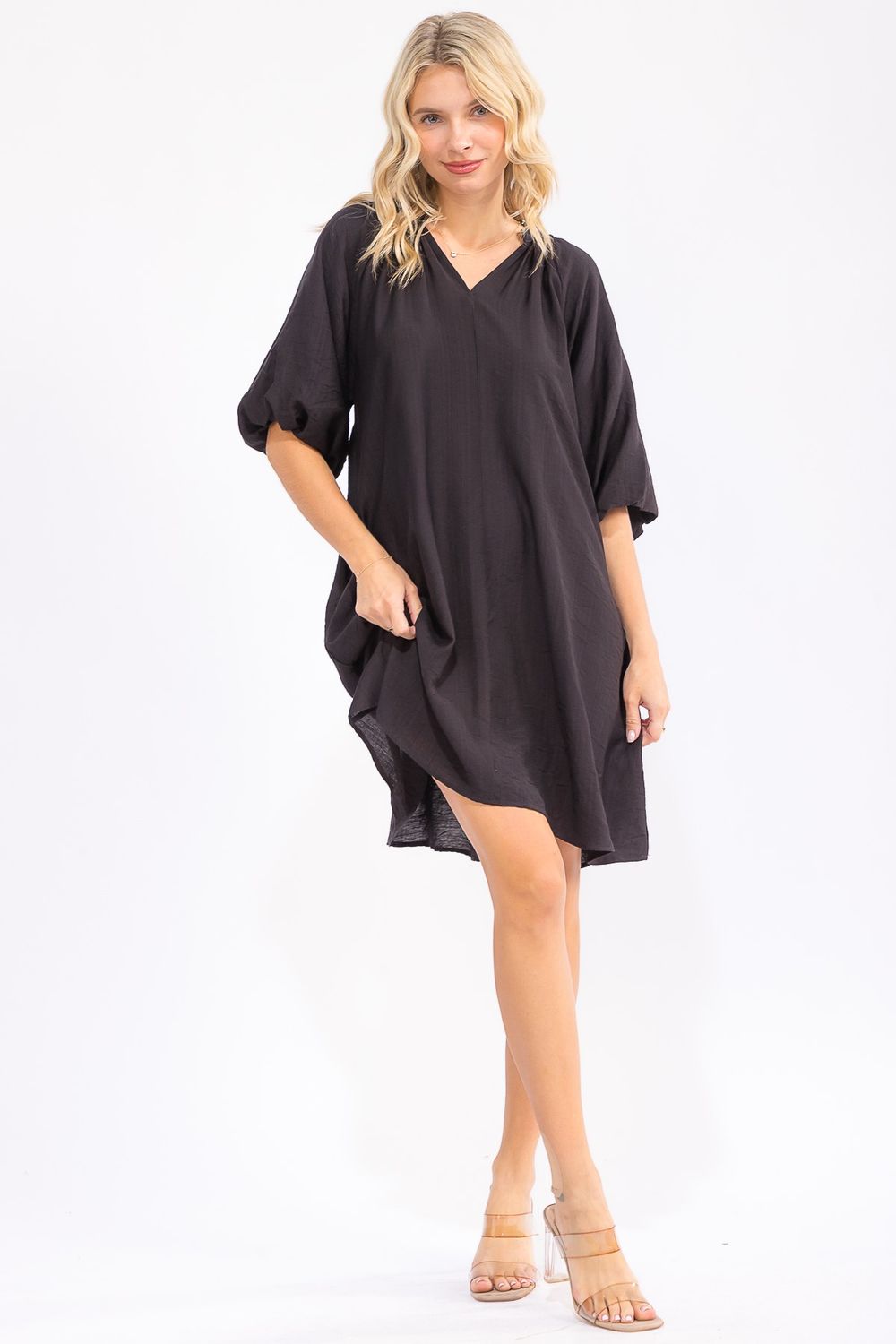 Silky Jewel black Dress