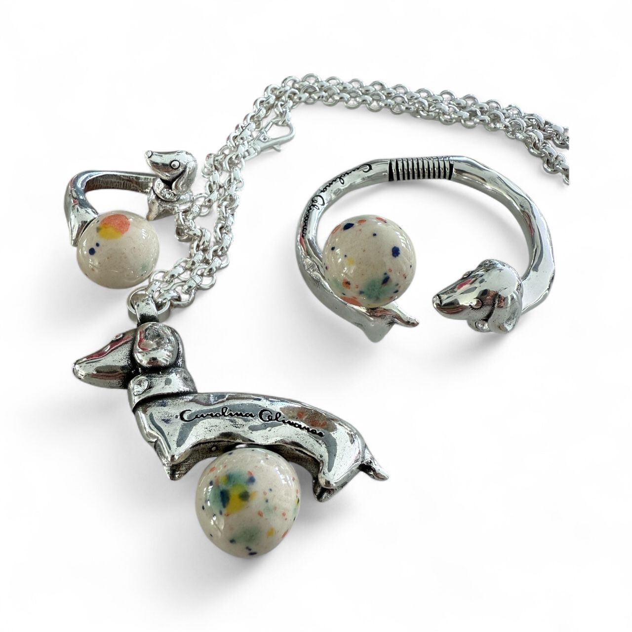 Toby set by Carolina Olivares  silver