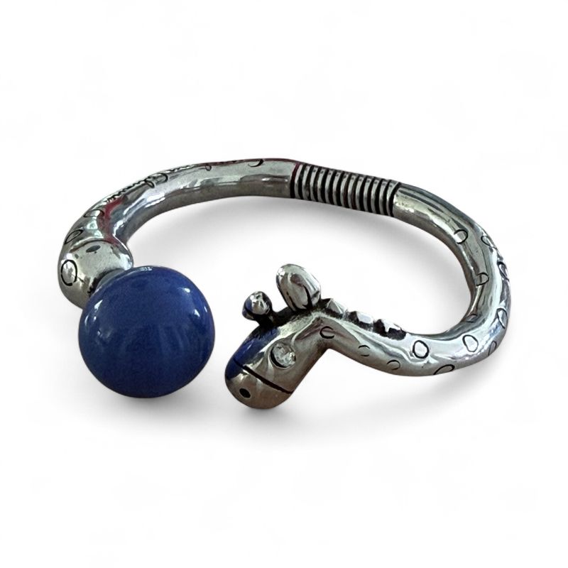 Jirafa silver brazalete