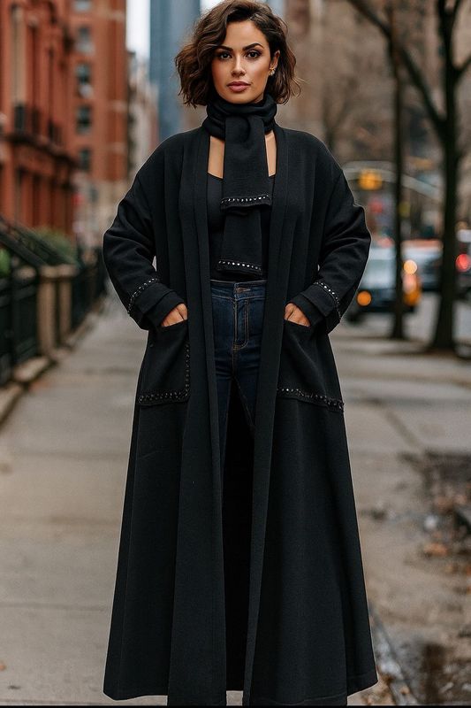 COZY SPARKLE SWEATER DUSTER