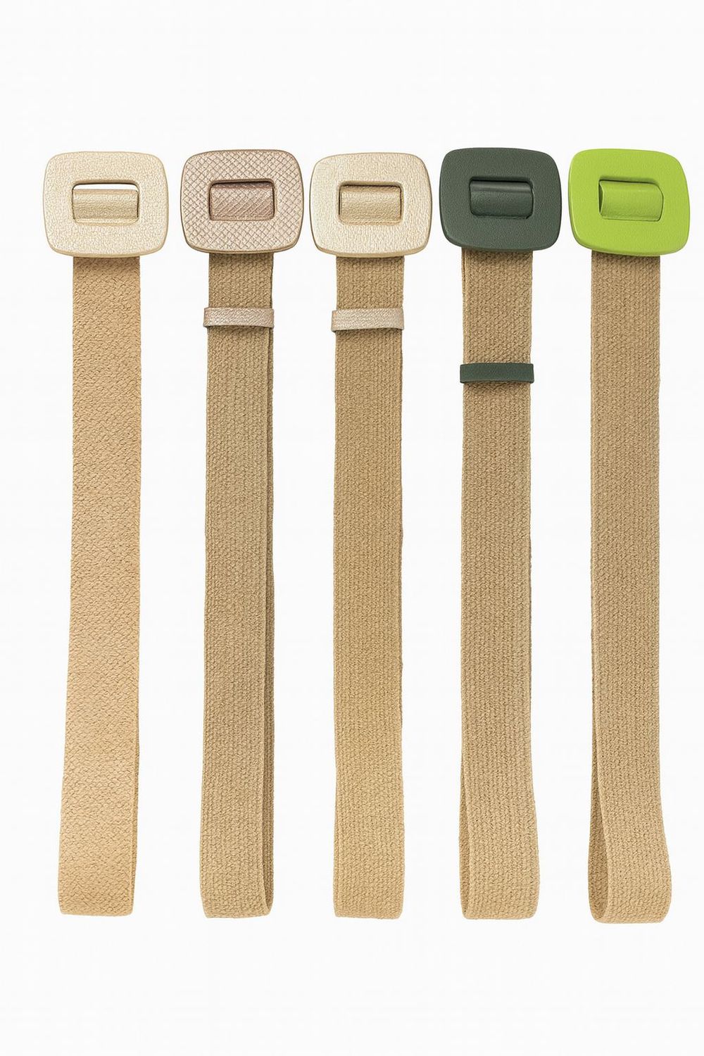 Leather Elastic Belts 5