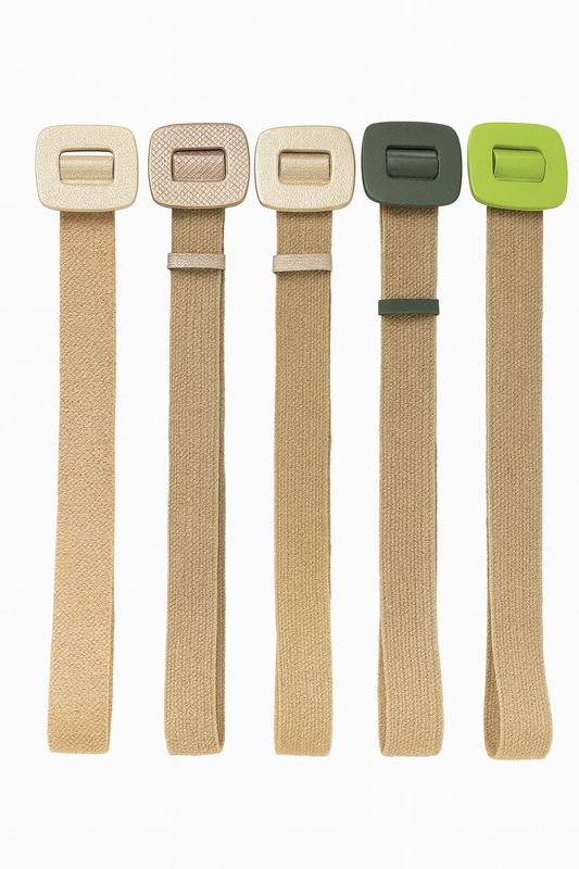 Leather Elastic Belts 5