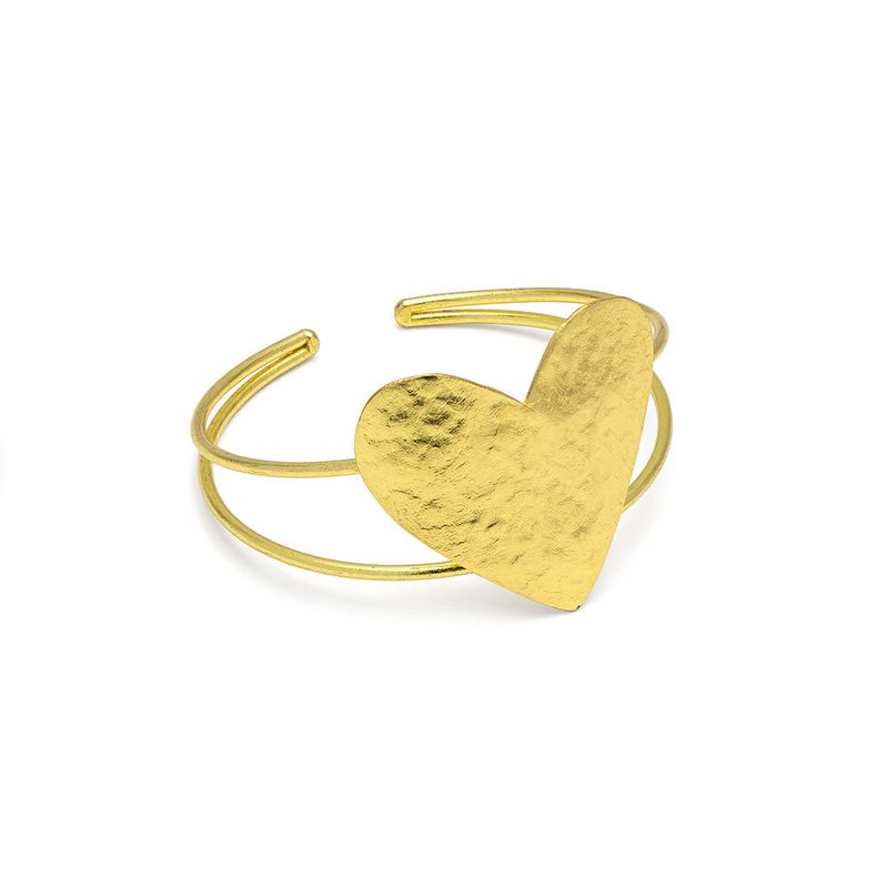 dd11155BRACCIALE FASCIA 2 LINEE CUORE