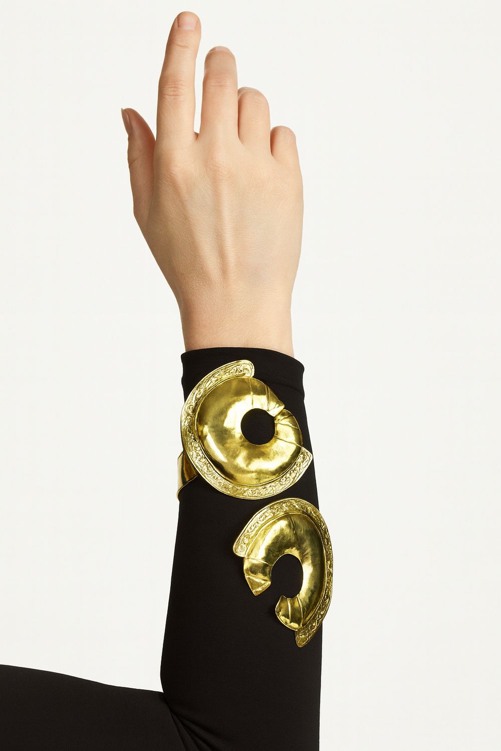 Golden Orbit cuff