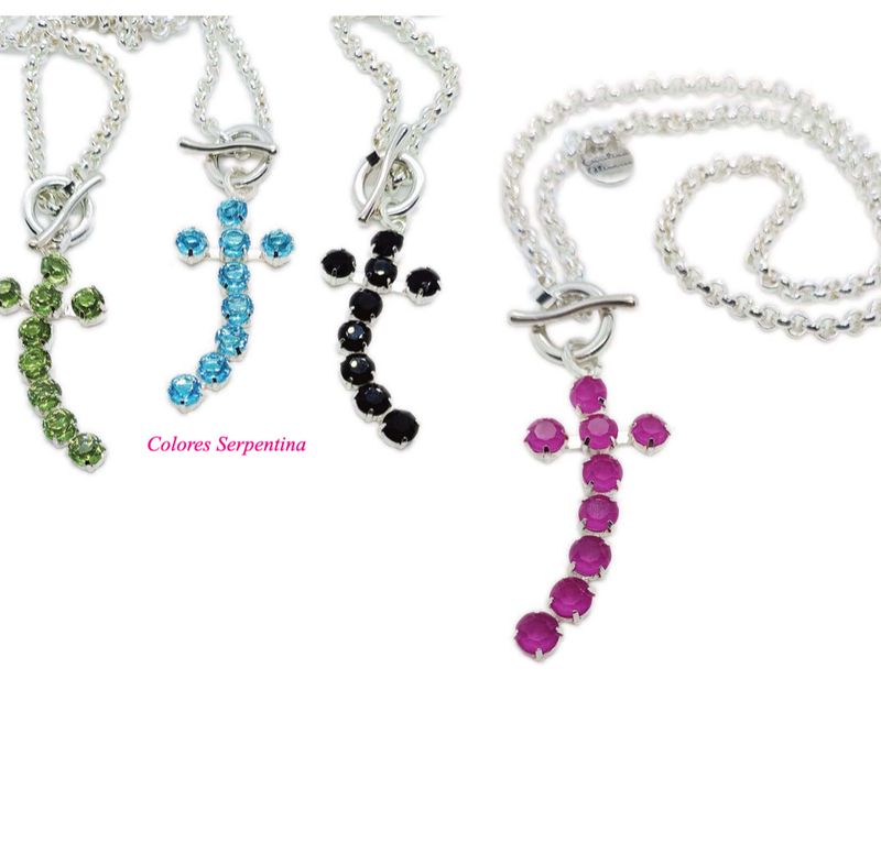 Collar Serpentina Plata