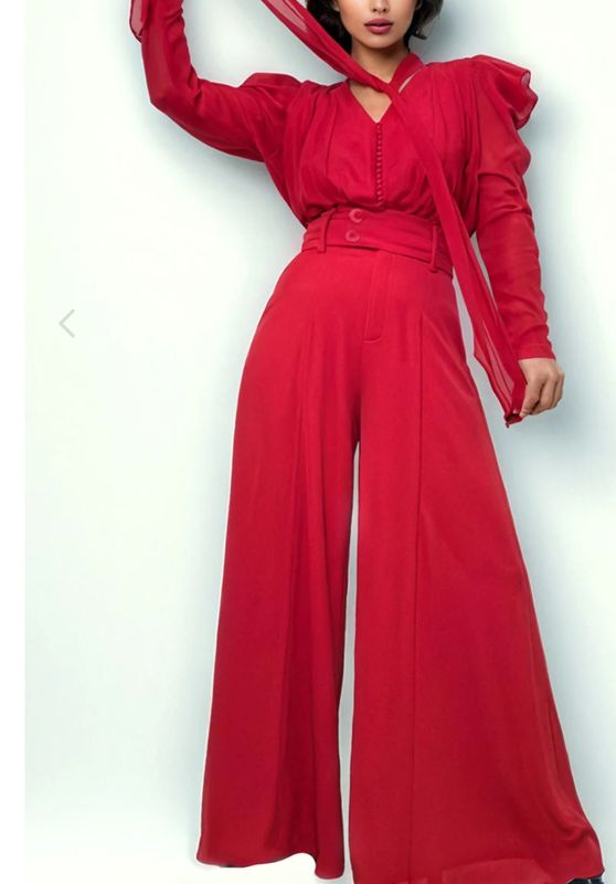 HIGH WAISTED PALAZZO PANTS