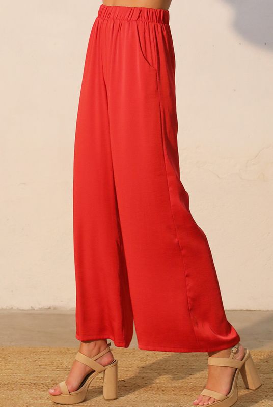 Poly Silk Pocket Pant