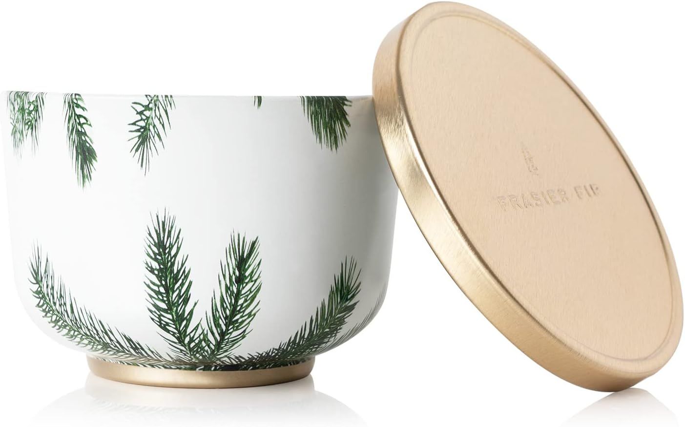 Frasier Fir Candle Tin with Gold Lid 6.5 oz