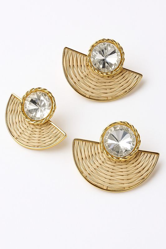 Luxe Crystal Studs