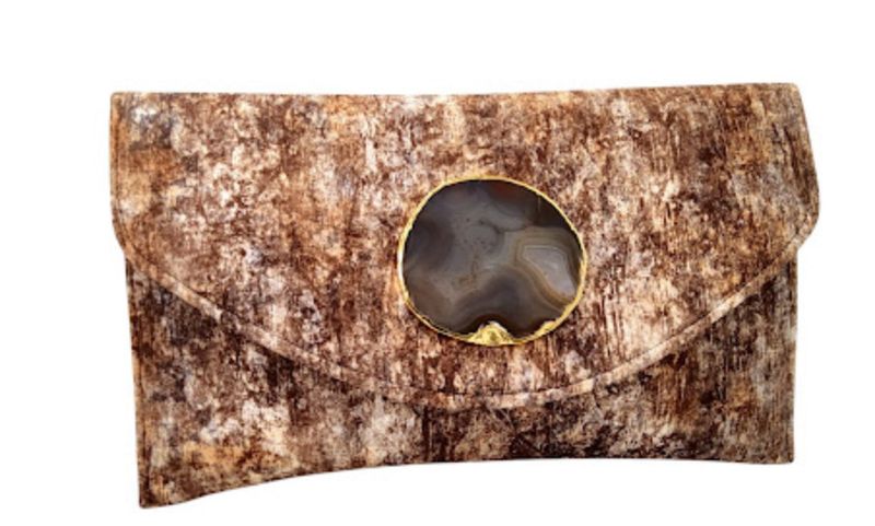 Velvet Quartz Clutch