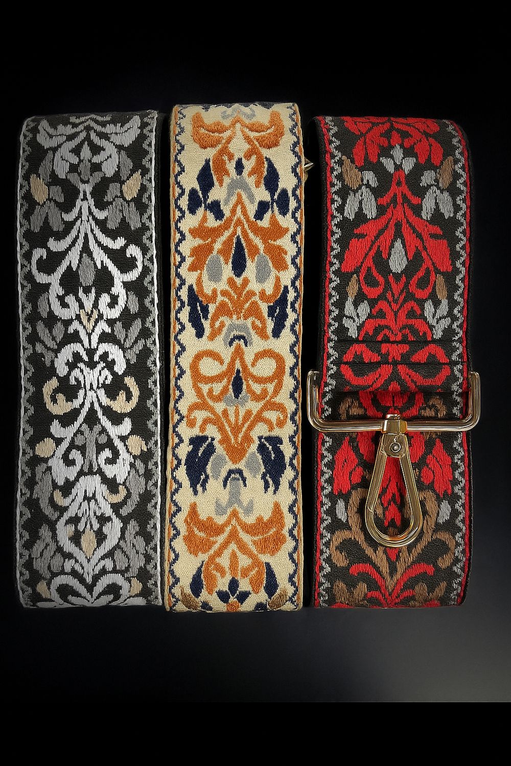 Boho Embroidered Strap