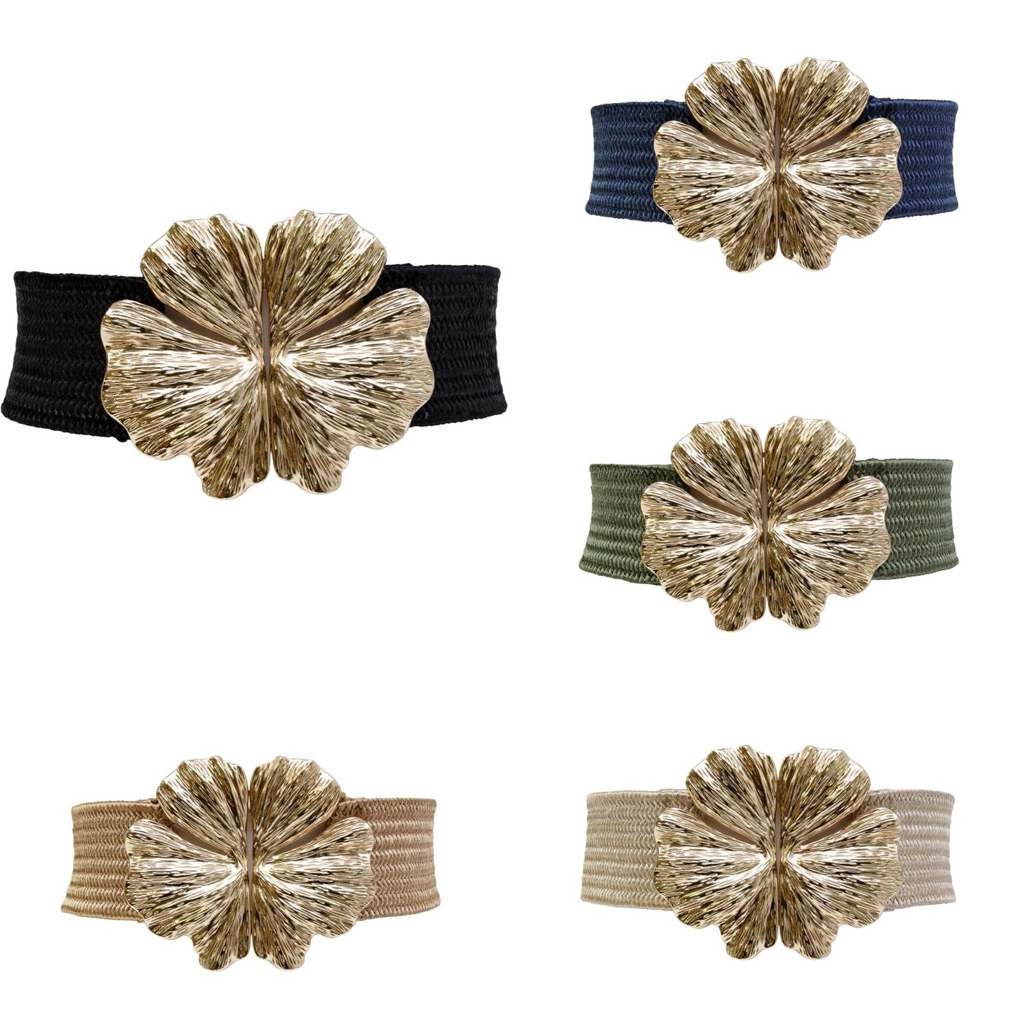 STATEMENT SHINY STRETCH BELT