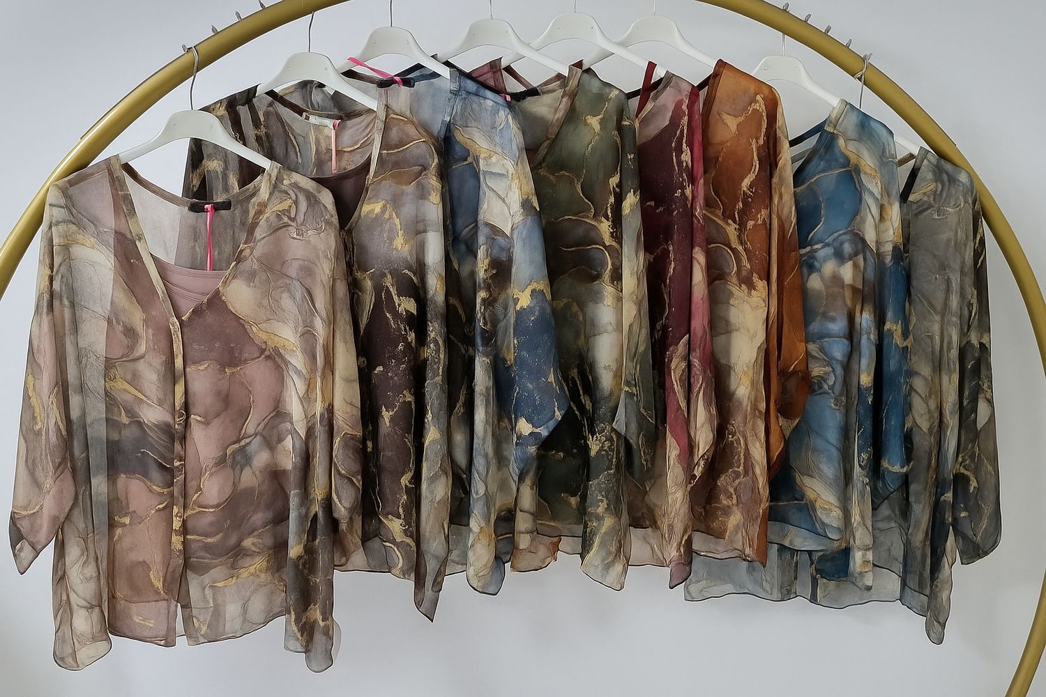 Marble silk Set  one size