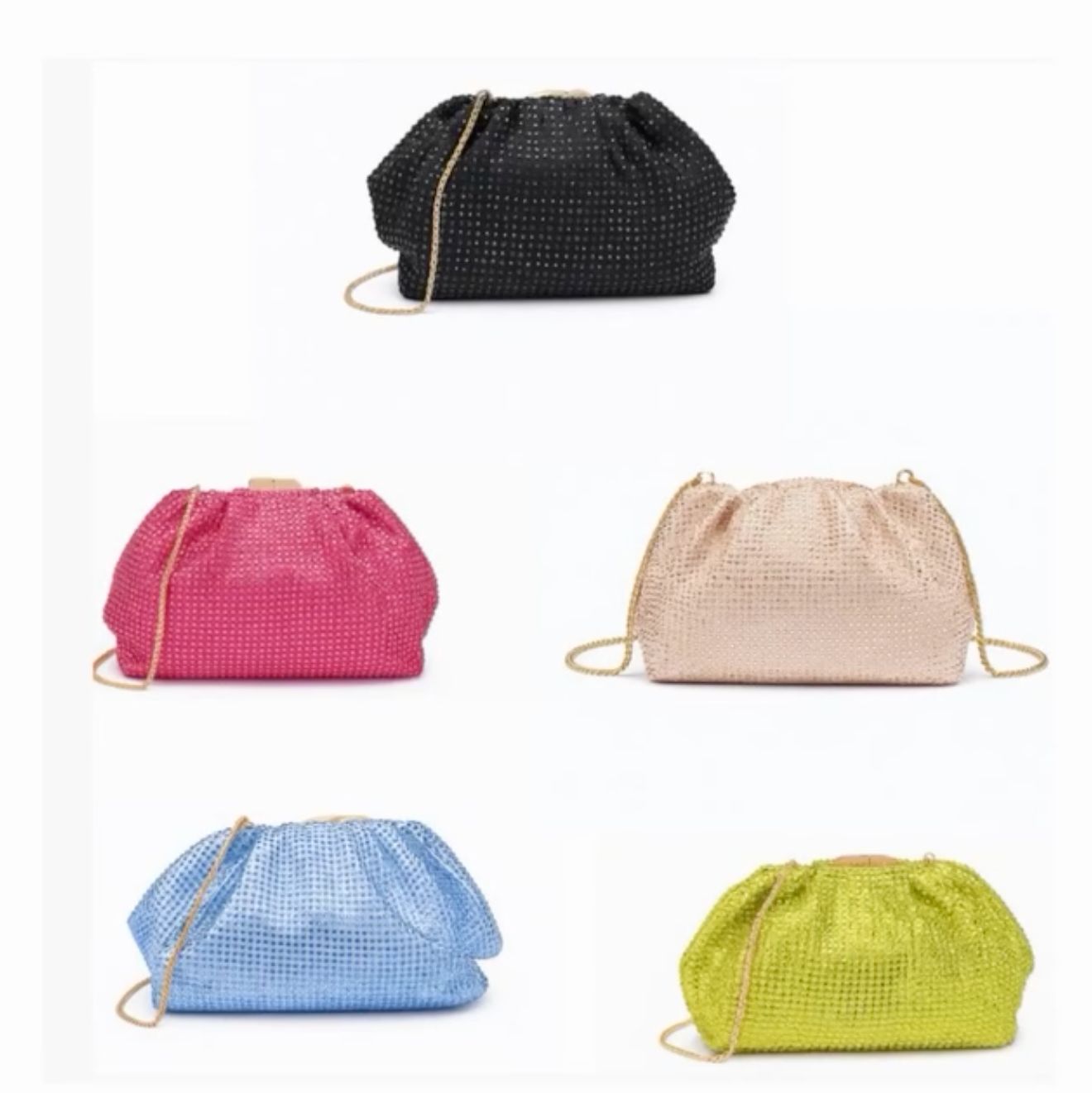 Arielle enening Crystals Bags(M0re colors)