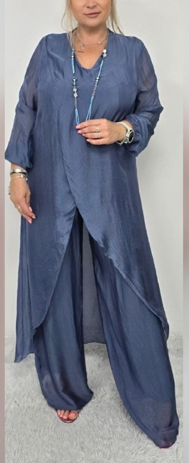 Silk Flow Set one size, Size: light blue