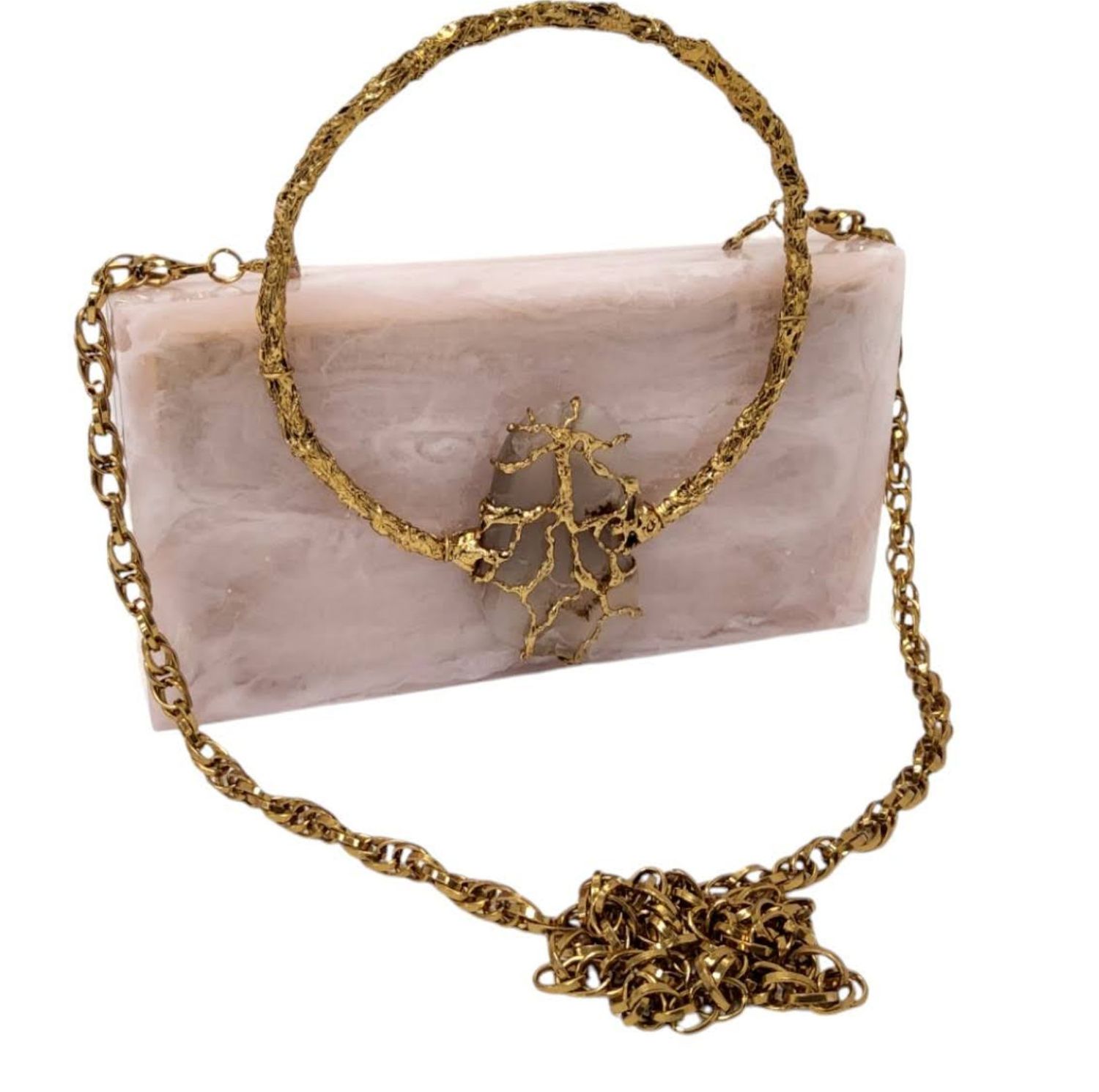 rose Luxe Clutch