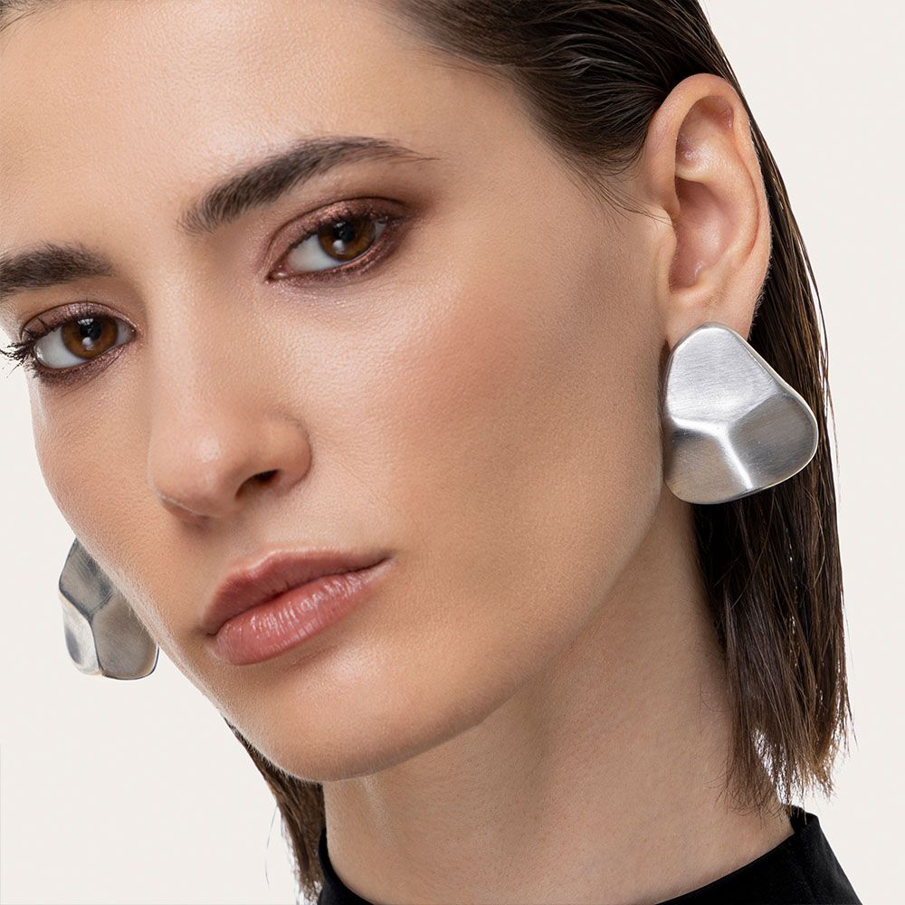 al17423BOUCLES TRIANGLE ARRONDIS