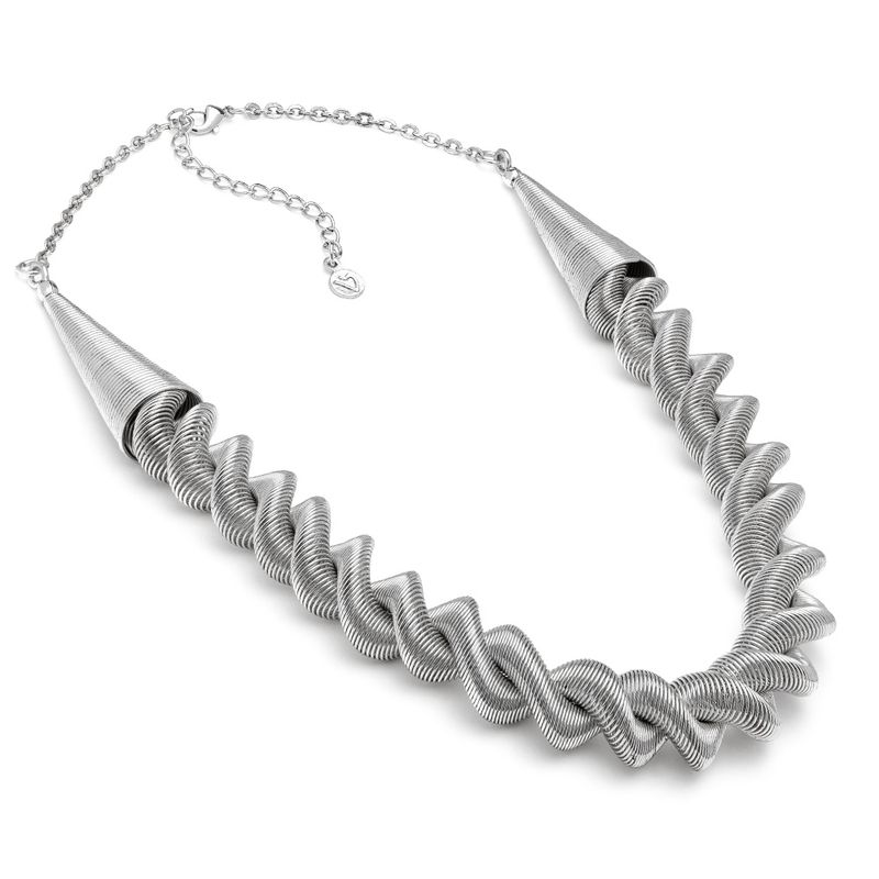 mi1135COLLANA MOLLA INTRECCIATA