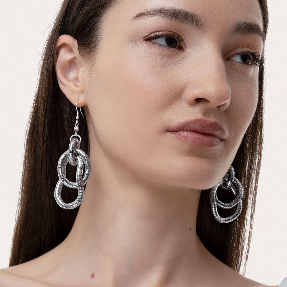 mi3130ORECCHINI INTRECCIO SERPENTE