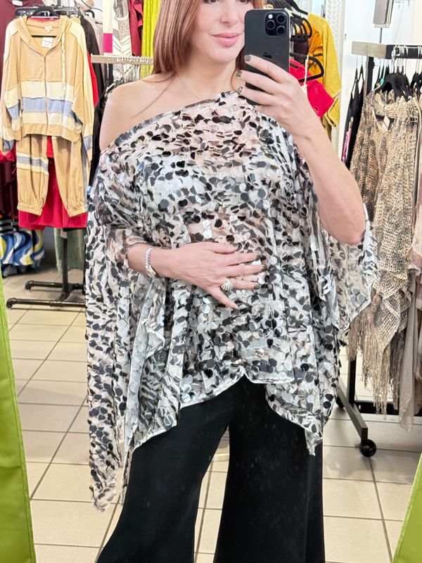 7 ways glam tunic One size