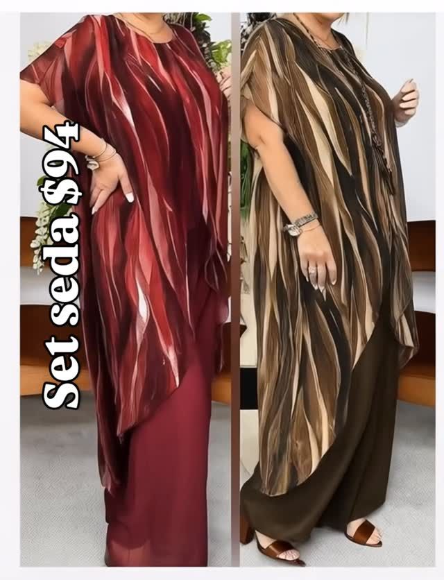 Elegant 2-Piece Layered Set