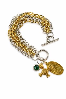 Cross Virgin Bracelet