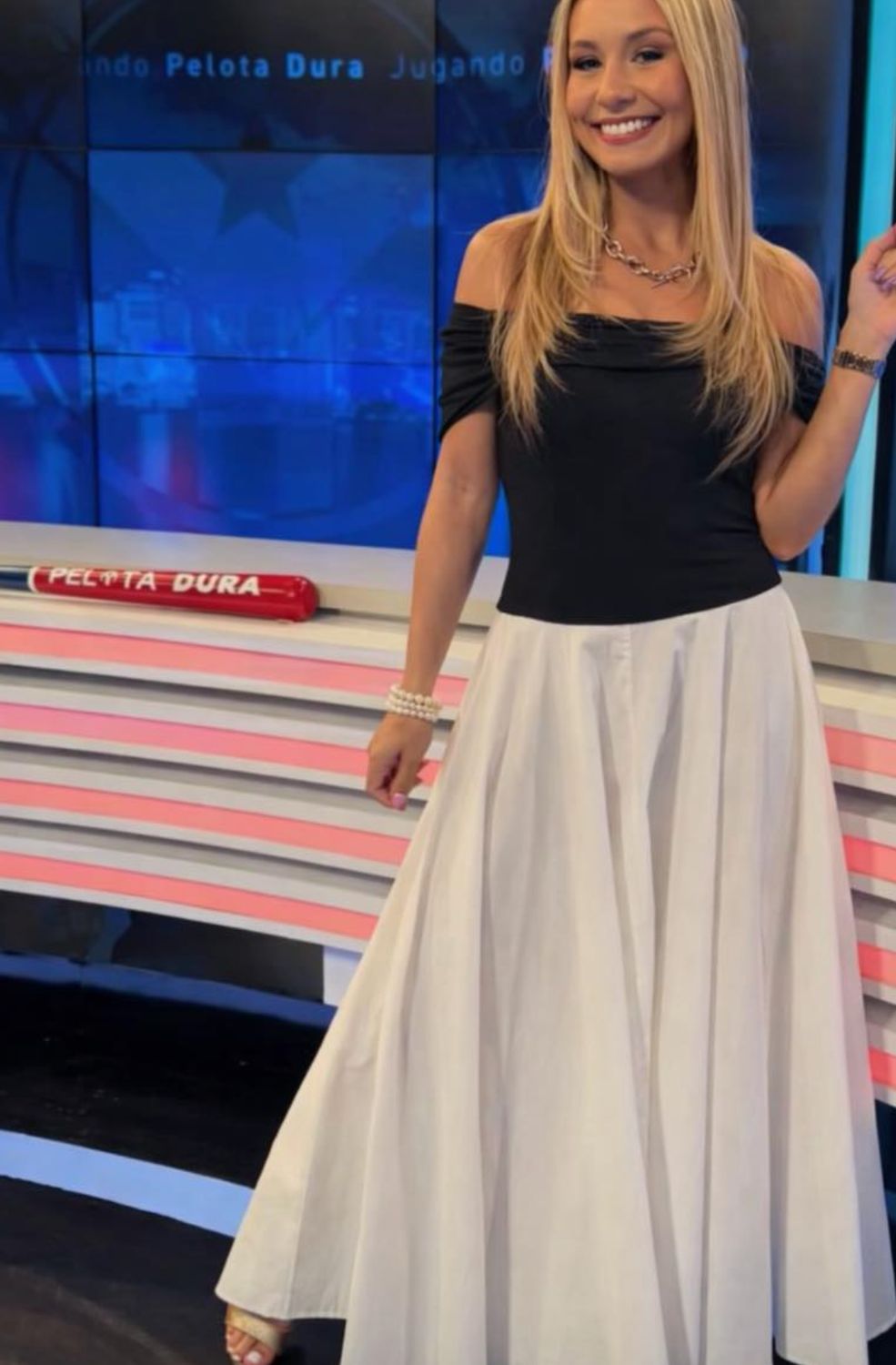 Black &amp; White Cotton Dress