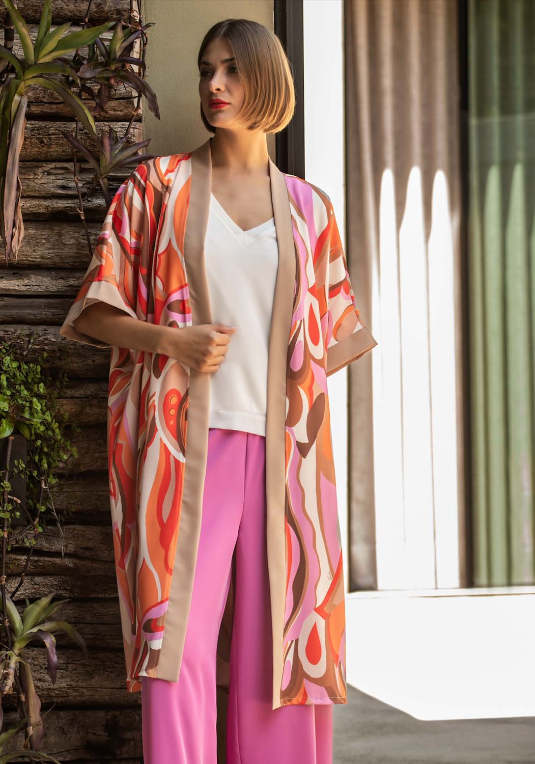 Wave Orange Blouse Wave Orange Blouse