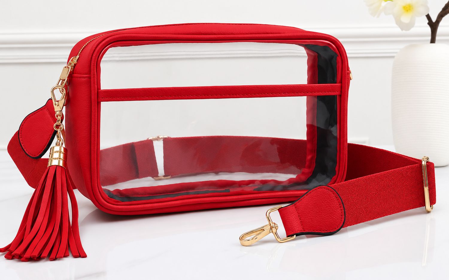 Game Day Stadium Rectangle Clear Bags