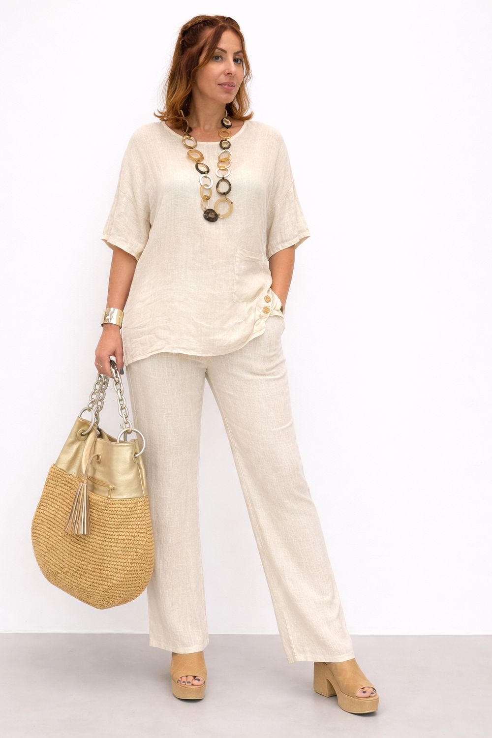 Linen Pant One size(more Colors)