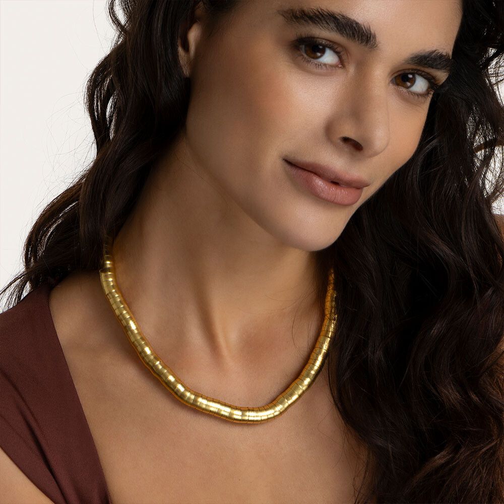 dd04048COLLANA VINTAGE SERPENTE GRANDE