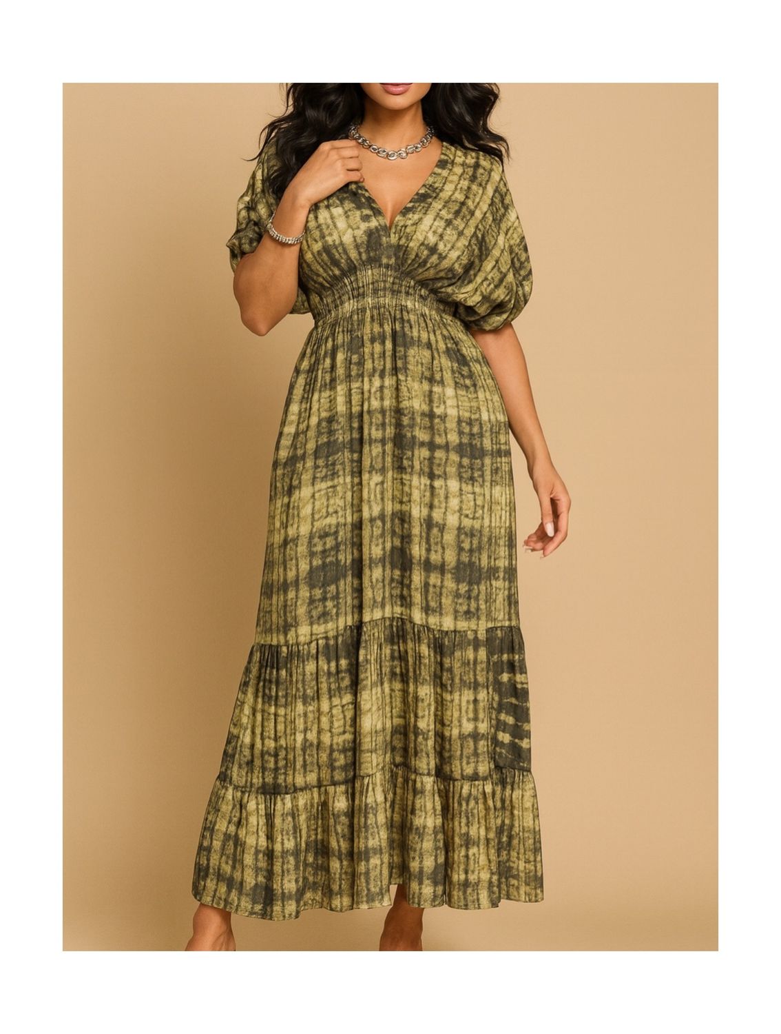 Tie-Dye Boho Maxi