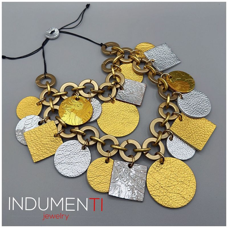  Intrecci Boemi necklace Gold/Silver