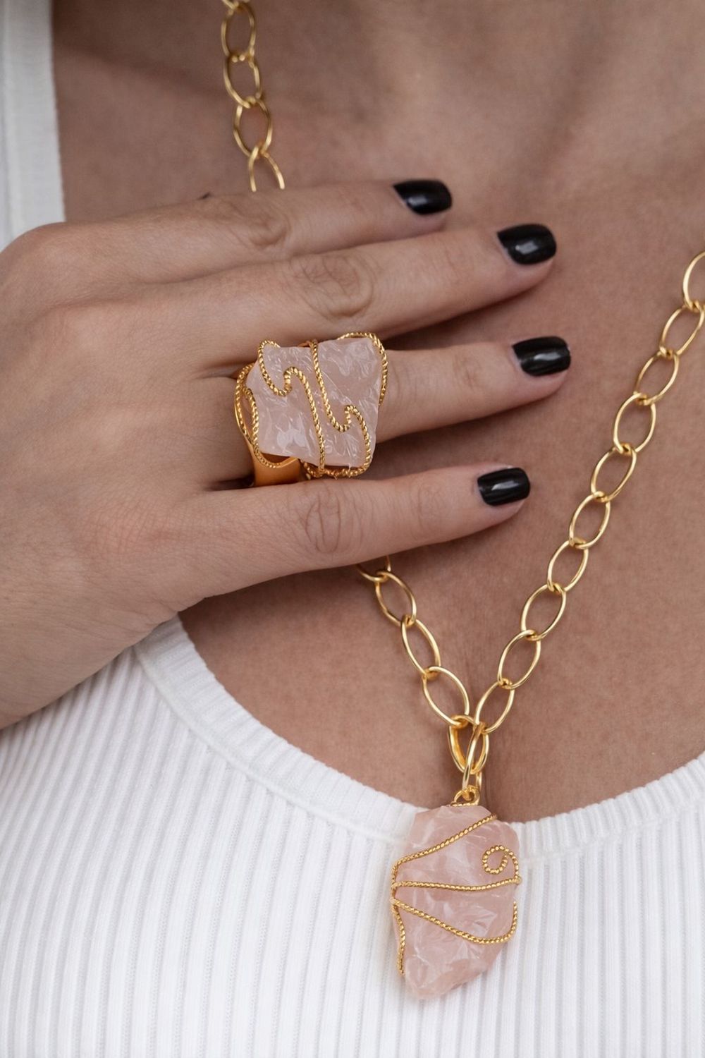 Rose Quartz Set
